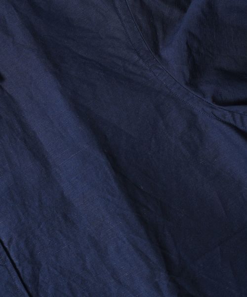 SHIPS（シップス）の「SC: "Herdmans" コットン/リネン 7スリーブ シャツ□（シャツ/ブラウス・メンズ・ホワイト/ベージュ/グリーン/ブルー/ネイビー/ライトブルー/その他・SMALL/MEDIUM/LARGE/X-LARGE）」の14枚目の写真