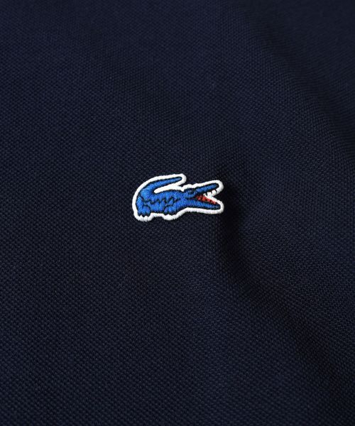 LACOSTE（ラコステ）の「LACOSTE: 別注 70's ドロップテイル ポロシャツ（ポロシャツ・メンズ・ホワイト/ネイビー/ブルー/グリーン/キャメル/ベージュ/ライトグリーン・LARGE/MEDIUM/SMALL/X-LARGE/X-SMALL）」の14枚目の写真