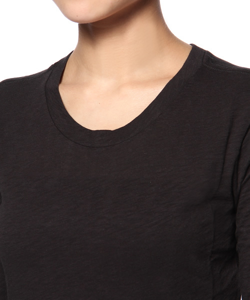 rag & bone（ラグアンドボーン）の「THE CLASSIC LS TEE（Tシャツ/カットソー・レディース・ブラック・X-SMALL/SMALL）」の5枚目の写真
