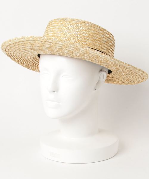 WEGO（ウィゴー）の「WEGO/ブレードカンカンハット（ハット・レディース・ベージュ/ブラック・FREE）」の6枚目の写真