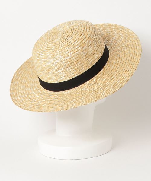 WEGO（ウィゴー）の「WEGO/ブレードカンカンハット（ハット・レディース・ベージュ/ブラック・FREE）」の3枚目の写真