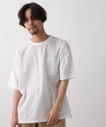 RAGEBLUE | シアサッカーTシャツ/800156(Tシャツ/カットソー)