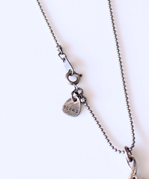 BEAMSシルバー ネックレス スマイル翼のデザイン NORTH WORKS ネックレス × BEAMS / 別注 $ ドランク スマイル