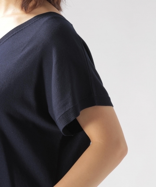 BAYFLOW（ベイフロー）の「ウシロネジリプルオーバー（ニット/セーター・レディース・ネイビー/その他1/カーキ・SMALL/MEDIUM）」の15枚目の写真