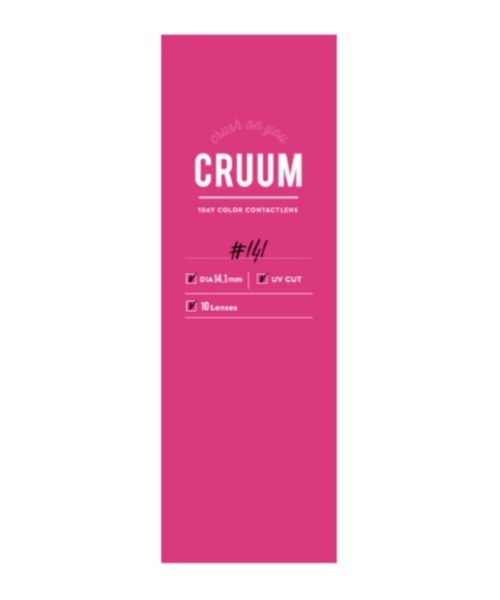 CRUUM（クルーム）の「CRUUM 1day アクア（10枚入り）（コンタクトレンズ・カラコン・レディース・グレー・-1.25/-3.25/-5.50/-2.25/-4.25/-1.75/-3.75/-6.50/±0.00/-2.50/-4.50/-0.75/-2.75/-4.75/-1.50/-3.50/-6.00/-7.50/-8.00/-1.00/-3.00/-5.00/-2.00/-4.00/-7.00）」の2枚目の写真