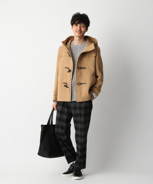 GLOBAL WORK（グローバルワーク）の「ストレッチフラノチェックトラウザー/807250（その他パンツ・メンズ・ブラック/ダークブラウン/グリーン・MEDIUM/SMALL/LARGE）」の6枚目の写真