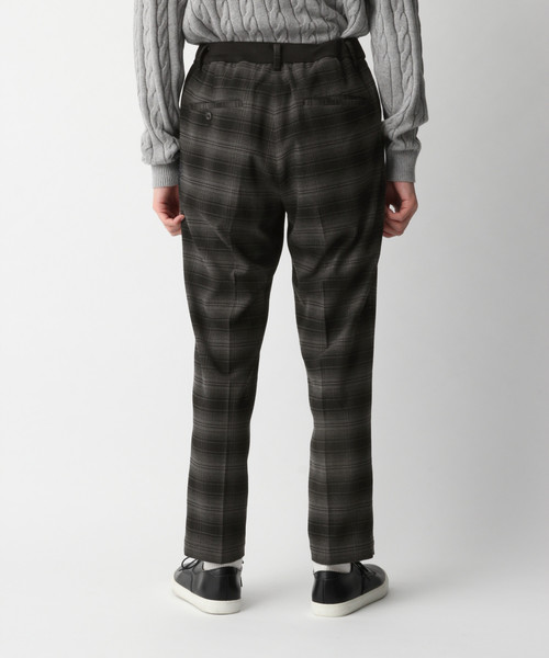 GLOBAL WORK（グローバルワーク）の「ストレッチフラノチェックトラウザー/807250（その他パンツ・メンズ・ブラック/ダークブラウン/グリーン・MEDIUM/SMALL/LARGE）」の9枚目の写真