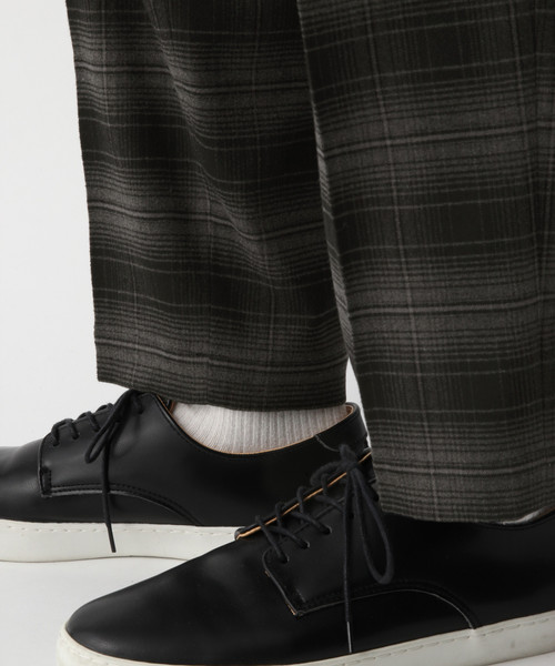 GLOBAL WORK（グローバルワーク）の「ストレッチフラノチェックトラウザー/807250（その他パンツ・メンズ・ブラック/ダークブラウン/グリーン・MEDIUM/SMALL/LARGE）」の12枚目の写真