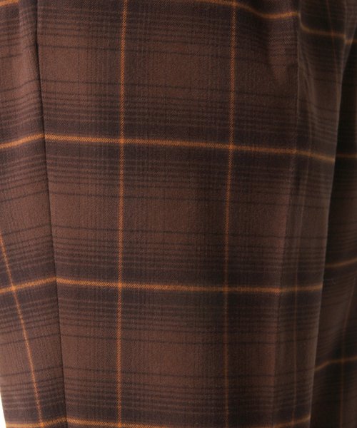 GLOBAL WORK（グローバルワーク）の「ストレッチフラノチェックトラウザー/807250（その他パンツ・メンズ・ブラック/ダークブラウン/グリーン・MEDIUM/SMALL/LARGE）」の17枚目の写真