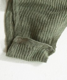 ヘンリーネックニットロンパース　トゥデイフル TODAYFUL（トゥデイフル）の「ヘンリーネックニットロンパース
