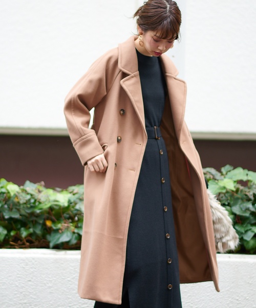 natural couture（ナチュラルクチュール）の「ボリューム袖ボトルネックプルオーバー（ニット/セーター・レディース・ライトグレー/ブラック/ベージュ/ブラウン・FREE）」の16枚目の写真