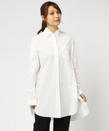 SPLIT BACK SHIRT DRESS
