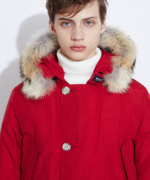 WOOLRICH(ウールリッチ)の「WOOLRICH ARCTIC マウンテンパーカー(マウンテンパーカー・メンズ・レッド/ブラック・1/2)」の13枚目の写真