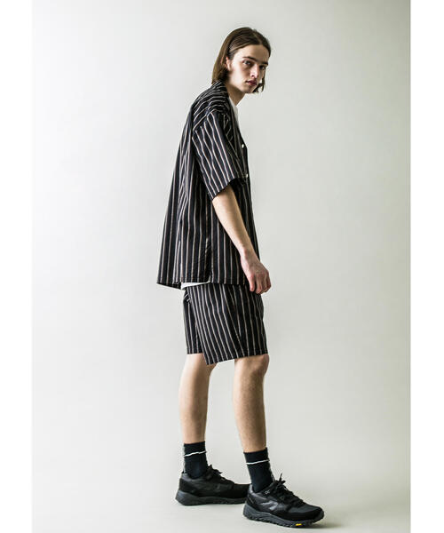 MONKEY TIME(モンキータイム)の「<monkey time> STRIPE SHORTS/ショートパンツ(その他パンツ・メンズ・ブラック・M/L/S)」の5枚目の写真