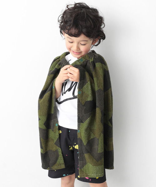 devirock（デビロック）の「ラップタオル 60ｃｍ（スイムグッズ・キッズ・カモフラージュ/ホワイト系その他/グリーン系その他/ブルー系その他/ホワイト系その他2/ブルー系その他2/ブルー系その他3・ONE SIZE）」の7枚目の写真