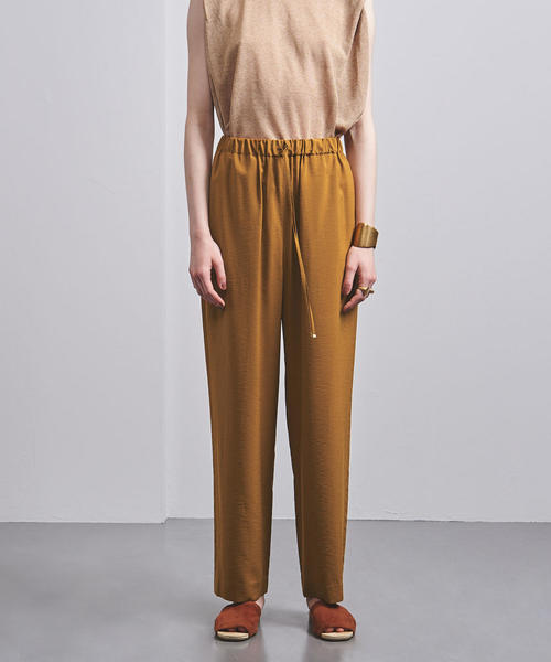 UNITED ARROWS(ユナイテッドアローズ)の「UGFM イージーパンツ(その他パンツ・レディース・ブラウン/マスタード・36/38)」の10枚目の写真
