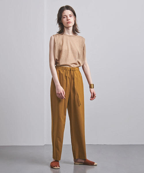 UNITED ARROWS(ユナイテッドアローズ)の「UGFM イージーパンツ(その他パンツ・レディース・ブラウン/マスタード・36/38)」の6枚目の写真