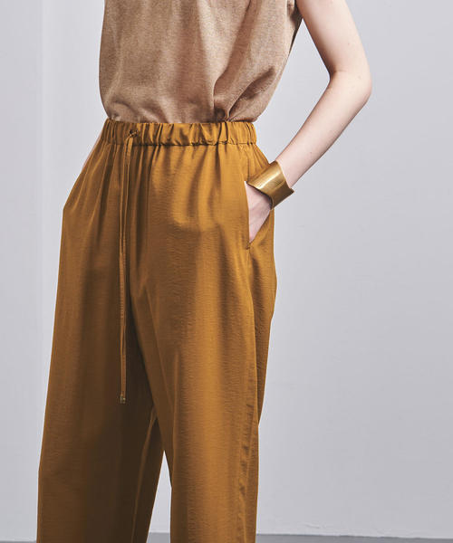 UNITED ARROWS(ユナイテッドアローズ)の「UGFM イージーパンツ(その他パンツ・レディース・ブラウン/マスタード・36/38)」の4枚目の写真