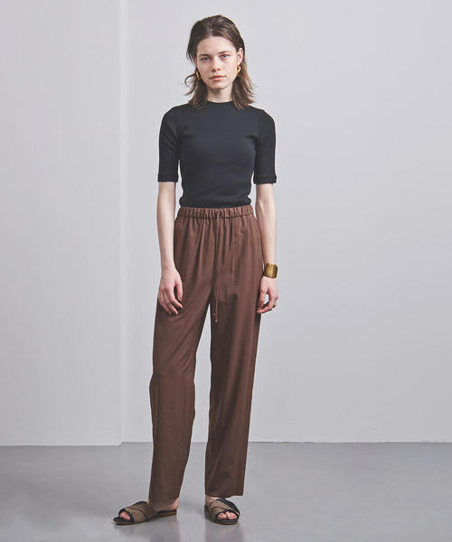 UNITED ARROWS(ユナイテッドアローズ)の「UGFM イージーパンツ(その他パンツ・レディース・ブラウン/マスタード・36/38)」の5枚目の写真