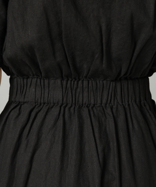 LOWRYS FARM（ローリーズファーム）の「アサコンマエボタンワンピース　837720（ワンピース・レディース・ブラック/ブラウン/カーキ/アイボリー/ベージュ/グリーン・FREE）」の17枚目の写真