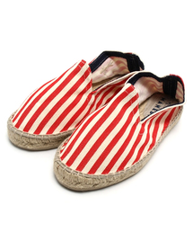 BEAMS LIGHTS Men's | MANEBI / ストライプエスパドリーユ(サンダル)