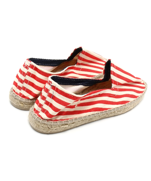 BEAMS LIGHTS Men's（ビームスライツ メンズ）の「○MANEBI / ストライプエスパドリーユ（サンダル・メンズ・ベージュ/ブルー/レッド・39/37/40/38/41）」の10枚目の写真