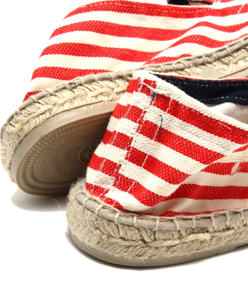 BEAMS LIGHTS Men's（ビームスライツ メンズ）の「○MANEBI / ストライプエスパドリーユ（サンダル・メンズ・ベージュ/ブルー/レッド・39/37/40/38/41）」の12枚目の写真