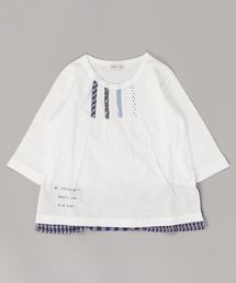 RAGMART | 裾パッチワーク　7分袖Tシャツ(Tシャツ/カットソー)