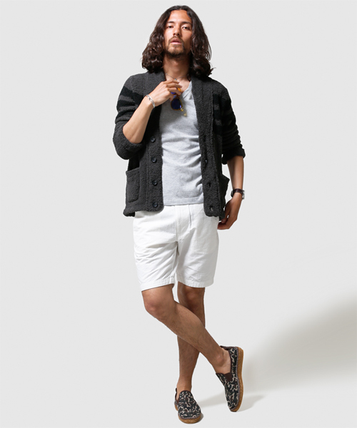 NANO universe(ナノユニバース)の「C/Lシャンブレーショーツ(その他パンツ・メンズ・ホワイト/ブラック/ベージュ/ブルー/ネイビー/イエロー・MEDIUM/SMALL/X-LARGE/LARGE)」の9枚目の写真