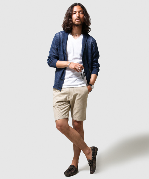 NANO universe(ナノユニバース)の「C/Lシャンブレーショーツ(その他パンツ・メンズ・ホワイト/ブラック/ベージュ/ブルー/ネイビー/イエロー・MEDIUM/SMALL/X-LARGE/LARGE)」の20枚目の写真