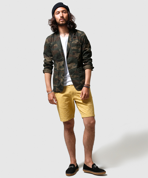 NANO universe(ナノユニバース)の「C/Lシャンブレーショーツ(その他パンツ・メンズ・ホワイト/ブラック/ベージュ/ブルー/ネイビー/イエロー・MEDIUM/SMALL/X-LARGE/LARGE)」の17枚目の写真