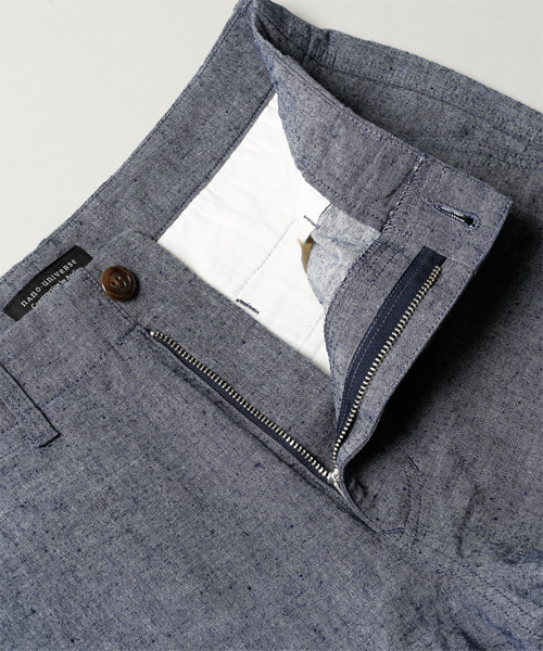 NANO universe(ナノユニバース)の「C/Lシャンブレーショーツ(その他パンツ・メンズ・ホワイト/ブラック/ベージュ/ブルー/ネイビー/イエロー・MEDIUM/SMALL/X-LARGE/LARGE)」の14枚目の写真