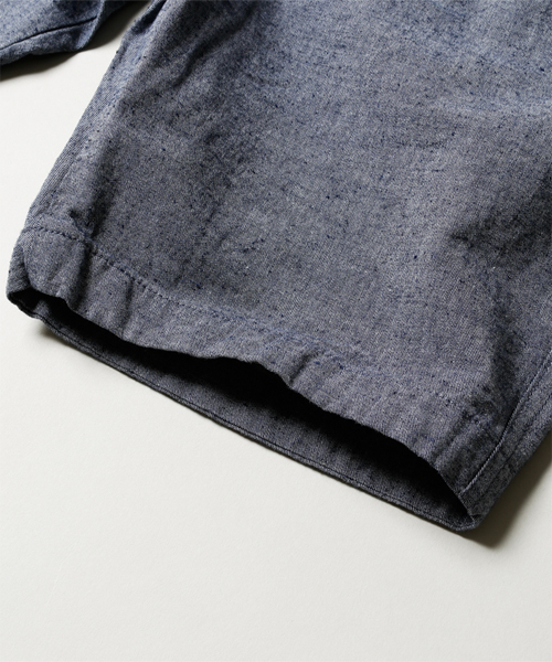 NANO universe(ナノユニバース)の「C/Lシャンブレーショーツ(その他パンツ・メンズ・ホワイト/ブラック/ベージュ/ブルー/ネイビー/イエロー・MEDIUM/SMALL/X-LARGE/LARGE)」の13枚目の写真