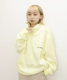 SWEET SKTBS�i�X�E�B�[�g�X�P�[�g�{�[�h�j�́uSweatshirt - Sweet Loose Zipped Fleece Yellow�i���̑��g�b�v�X�j�v