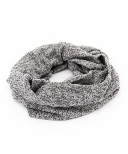 BEAMS(ビームス)の「◎BEAMS / ミドルゲージ スヌード(ストール/ショール・メンズ・グレー/ブラック系その他/ブラック/ネイビー・ONE SIZE)」の10枚目の写真