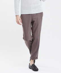 RECENCY OF MINE | 【Recency of Mine】ツイルストレッチ　シャンブレー スモールチェックパンツ(スラックス)