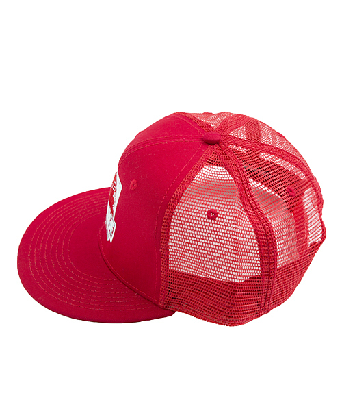 XLARGE（エクストララージ）の「EMBROIDERY OG MESH TRUCKER CAP（キャップ・メンズ・ホワイト/ブラック/レッド/ネイビー・ONE SIZE）」の5枚目の写真
