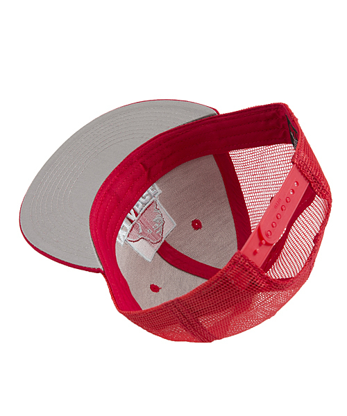 XLARGE（エクストララージ）の「EMBROIDERY OG MESH TRUCKER CAP（キャップ・メンズ・ホワイト/ブラック/レッド/ネイビー・ONE SIZE）」の7枚目の写真