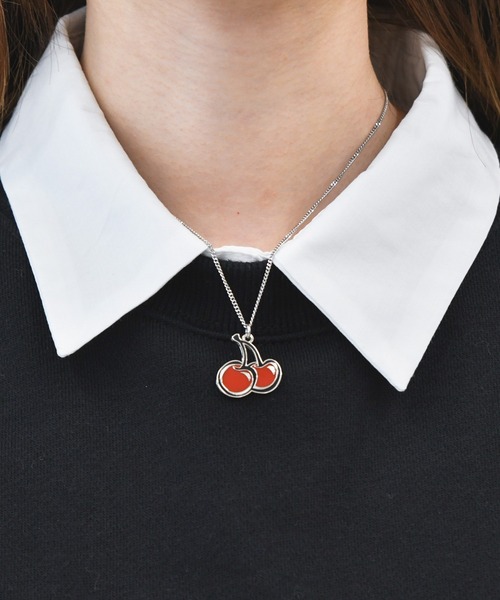 KIRSH(キルシー)の「KIRSH PENDENT NECKLACE/キルシーチェリーネックレスOG(ネックレス)」|シルバー