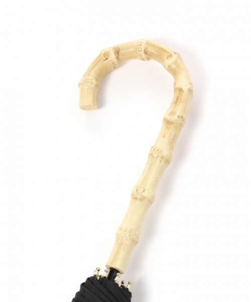 A part by（アパートバイ）の「バンブーハンドルクリアカサ　911486（長傘・レディース・ブラック/ブラウン/ホワイト系その他2・FREE）」の6枚目の写真