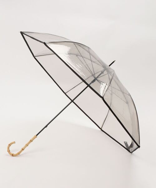 A part by（アパートバイ）の「バンブーハンドルクリアカサ　911486（長傘・レディース・ブラック/ブラウン/ホワイト系その他2・FREE）」の15枚目の写真