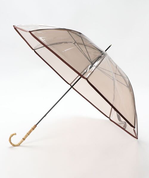 A part by（アパートバイ）の「バンブーハンドルクリアカサ　911486（長傘・レディース・ブラック/ブラウン/ホワイト系その他2・FREE）」の14枚目の写真
