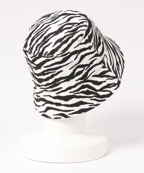 SpRay（スプレイ）の「ゼブラバケットＨＡＴ（ハット・レディース・ホワイト/ブラウン・FREE）」の12枚目の写真