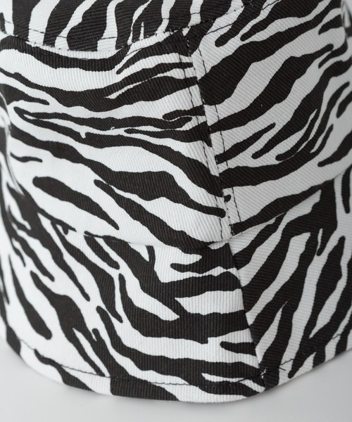 SpRay（スプレイ）の「ゼブラバケットＨＡＴ（ハット・レディース・ホワイト/ブラウン・FREE）」の7枚目の写真