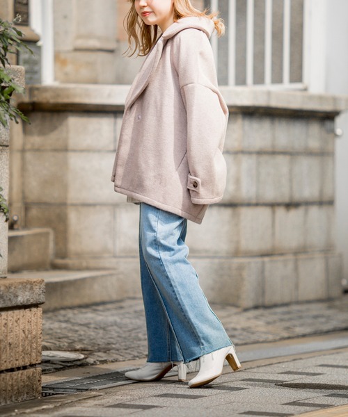 prose verse(プロズヴェール)の「ピンタックデニムパンツ(デニムパンツ・レディース・ブルー・MEDIUM/LARGE)」の22枚目の写真