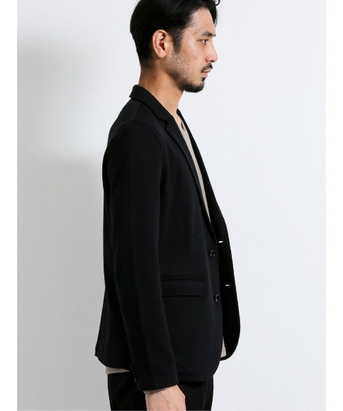 タカキューメンズ Taka Q Men 鹿の子テーラードジャケット テーラードジャケット Taka Q タカキュー のファッション セール ソロテックス Solotex