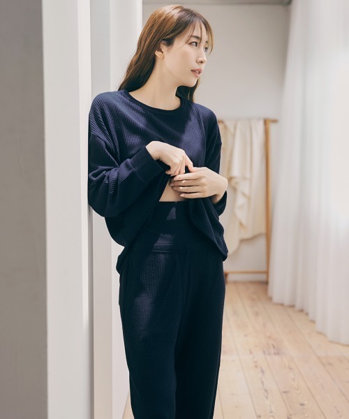 philme ルームウェア - ルームウェア最高 の philme waffle room wear