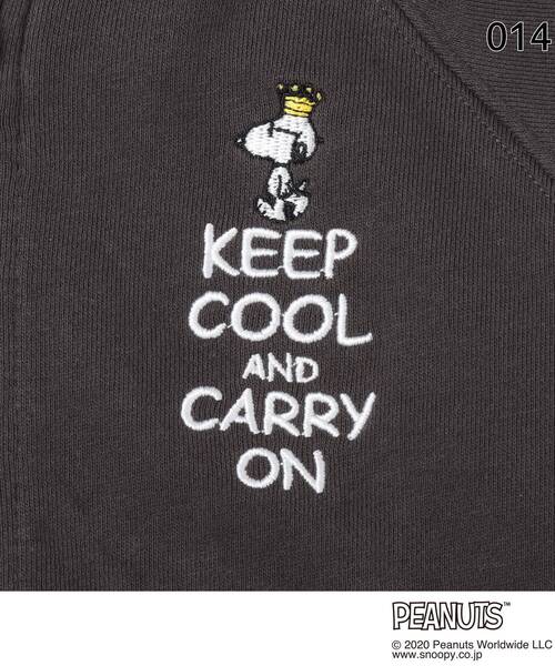 裏毛前あきパーカー パーカー Peanuts ピーナッツ のファッション Snoopy スヌーピー パーカー セール