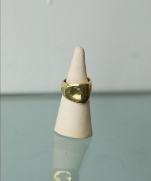 TODAYFUL(トゥデイフル)の「ボリュームドームリング(リング・レディース・シルバー/ゴールド・#13/#11)」の2枚目の写真