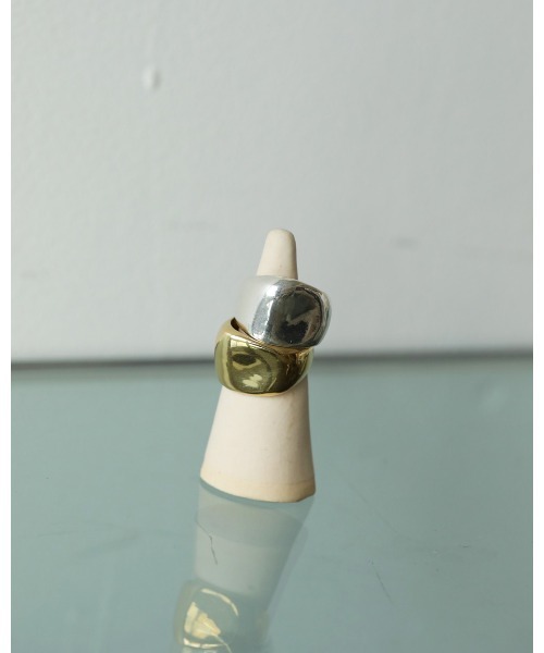 TODAYFUL(トゥデイフル)の「ボリュームドームリング(リング・レディース・シルバー/ゴールド・#13/#11)」の8枚目の写真